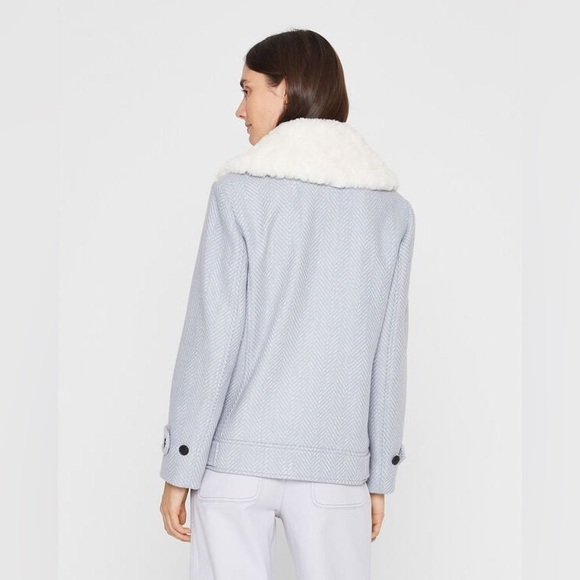 Club Monaco Textured Moto Jacket - Picture 7 of 7